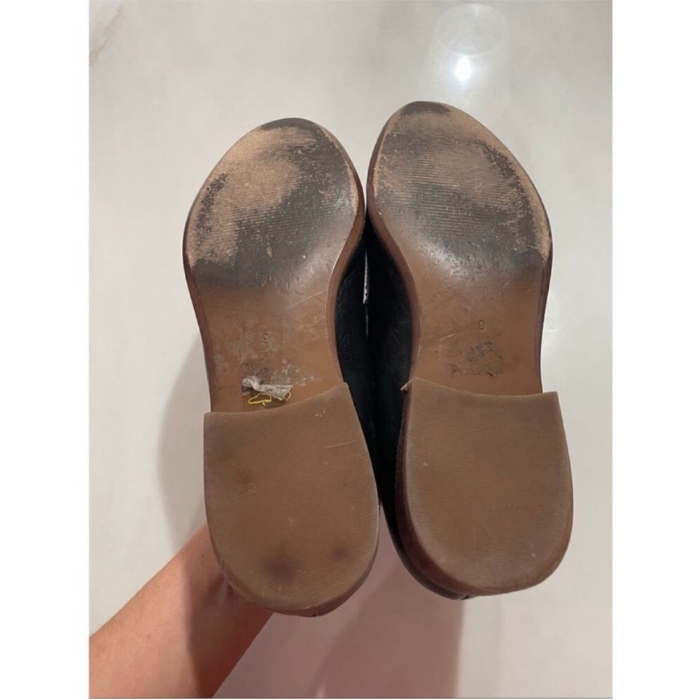 Madewell Frances Loafer Black Leather size 9 - Picture 5 of 6